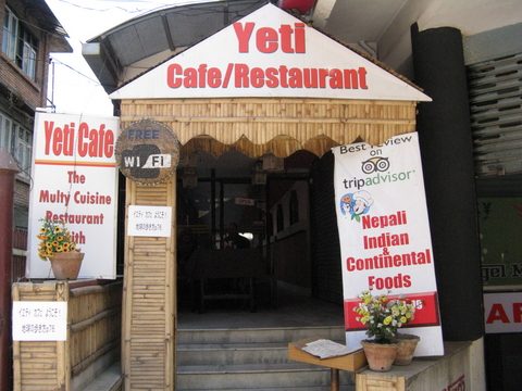 Yeti Cafe, Yeti Cafe Restaurant