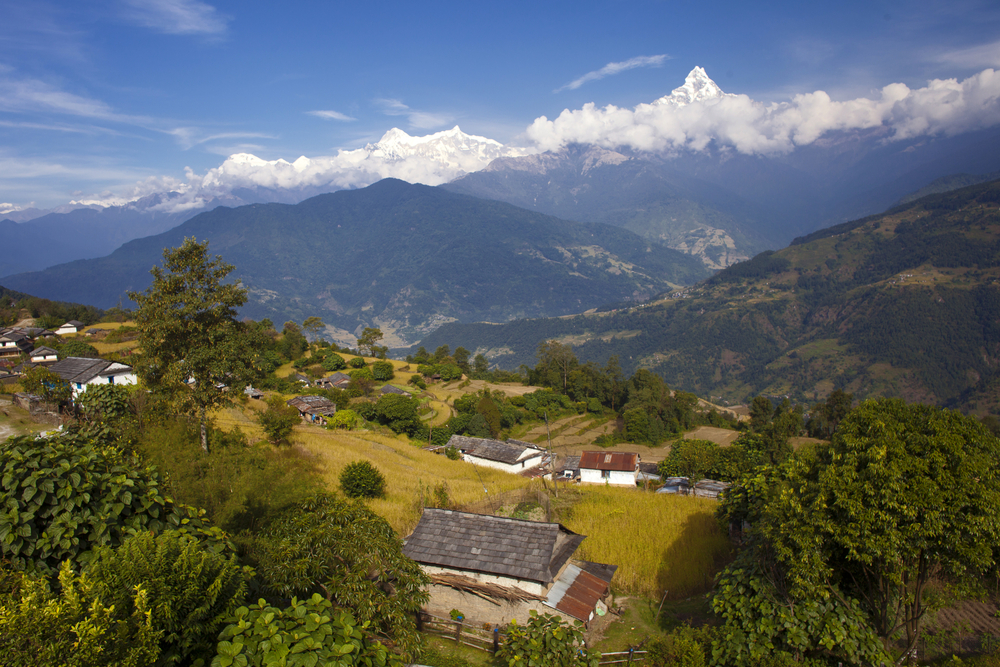 An Annapurna landscape Annapurna landscape