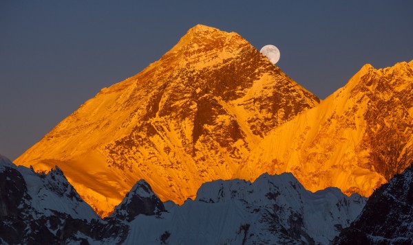 Mount Everest (8,848m, 29,029ft)