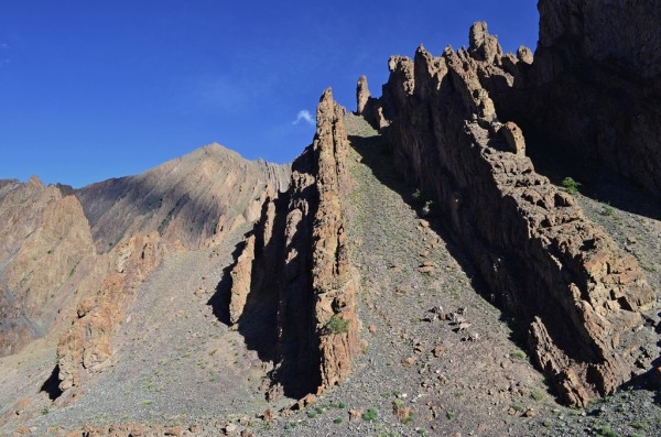 Overturned Indus Formation