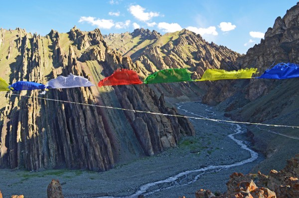 Prayer Flags Near Chang Ma