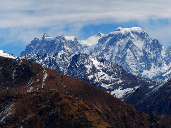 View of Chaukhamba from Chandershila