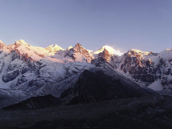 Kabru North Summit from Goecha la pass