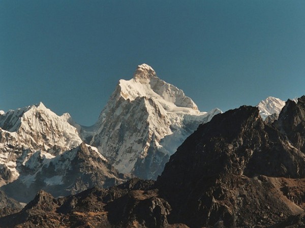 View of Jannu from Miring La
