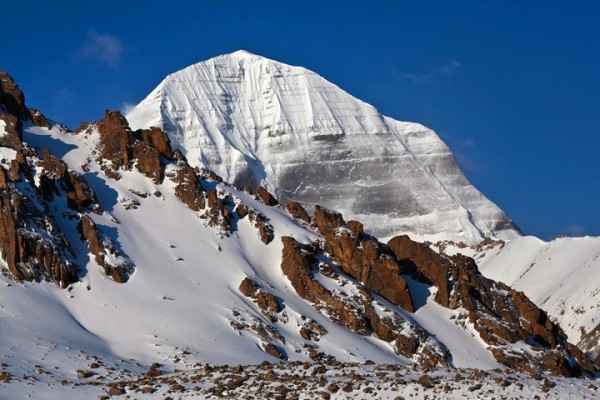 Mt. Kailash mountain in western Tibet