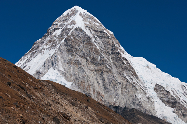 Pumori (7161 m) seen on Everest Base Camp Trek