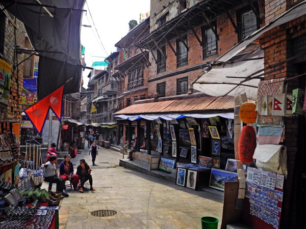 Windy Street Bhaktapur