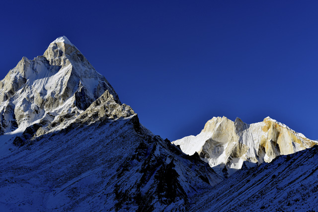 Mount Shivling and Meru
