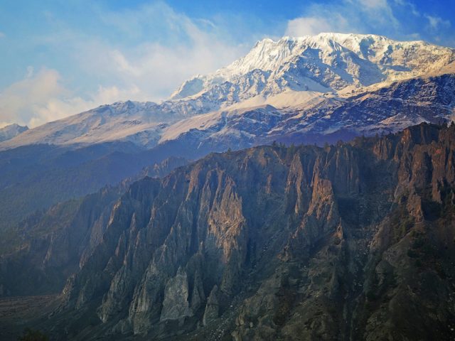 Annapurna III (7555m) from Manang